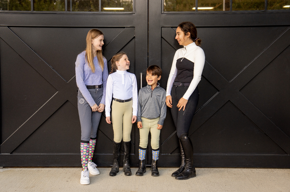 Kids consignment riding apparel